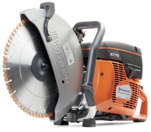 New Husqvarna K770 14&#034; Power Cutter with 14&#034; Orange Crush Concrete Diamond Blade