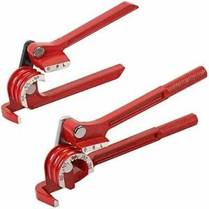 KEILEOHO 2 PCS Pipe Bender, Hand Tubing Bender for 1/4, 5/16, 3/8 Inch Tubes