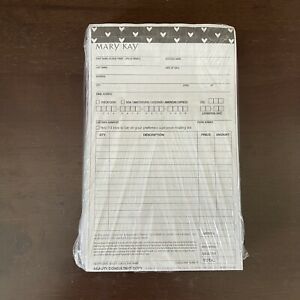new mary kay receipt papers