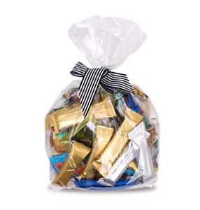 APQ Pack of 100 Clear Gusseted Poly Bags 8 x 4 x 15 Clear Polyethylene Bags 1
