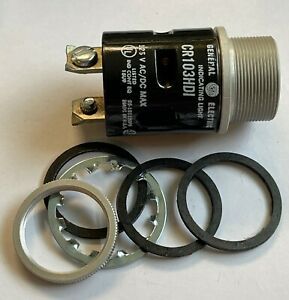 GENERAL ELECTRIC CR103HD1 INDICATING LIGHT SOCKET 125V AC/DC NEW IN PKG