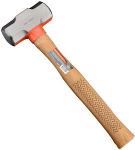 Edward Tools Pro 3 Pound Sledge Hammer - Heavy Duty Harden Steel Mini Sledge Ham
