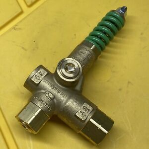 GP Green Spring Unloader Valve - DN15, GP2124, YU21405, 4500 PSI, 21 GPM