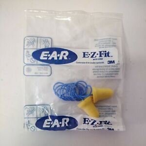 3m Earplugs Ez Fit With Cord