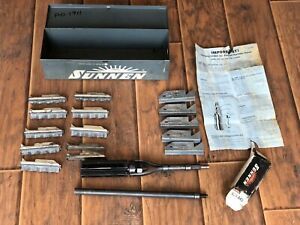 Sunnen SN-75 Midget Portable Hone Machine, case, stones and extra parts