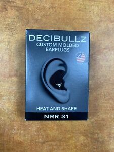 Decibullz Custom Molded Earplugs Heat and Shape NRR 31