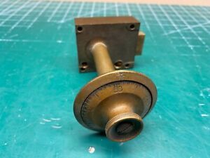 Vintage Sargent &amp; Greenleaf Brass Safe Lock - Locksmith Locksport S&amp;G