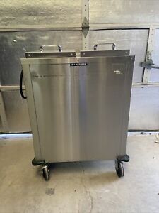 Used Lakeside 7511 10-1/4&#034; Dia. Mobile Convection Heated Plate Dispenser