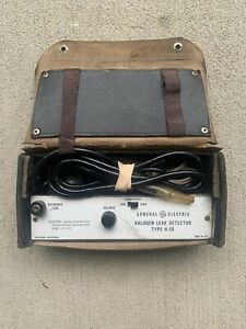 Vintage GE General Electric Type H-10 Halogen Leak Detector