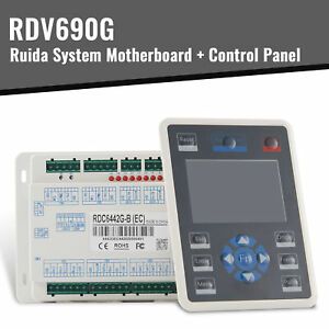 Ruida Replacement RDC6442G-B Control Panel &amp; Mainboard Kit for Laser Engravers