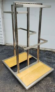 FLOOR STAND DISPLAY ON THE WHEELS HEAVY DUTY