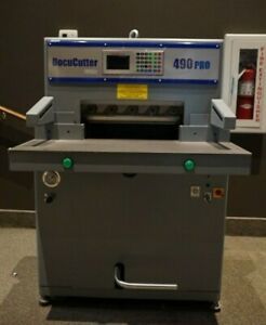 Duplo DocuCutter 490Pro | Programmable | Excellent Condition | High Speed Steel
