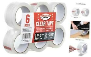 Clear Packing Tape,  Heavy Duty Packaging Carton Tape for Shipping Packaing