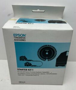 Epson Typewriter Starter Pack W991A-AA NOS