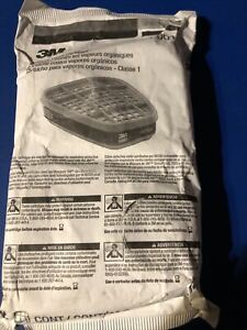 3M Organic Vapor Cartridge 6001 Exp 2025 FREE SHIPPING!!!