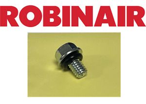 Robinair Vacuum VacuMaster Pump Drain Plug, #523193, 15150, 15300, 15500, 15800