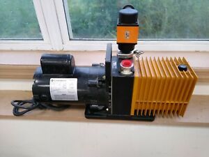 Alcatel M2008A Vacuum Pump w/ Franklin Electric 1/2 HP Motor. Works.
