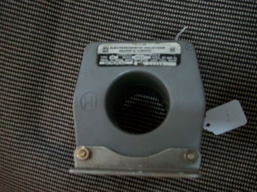 Square d cat# 66-301 current transformer 300:5  heavy duty for sale