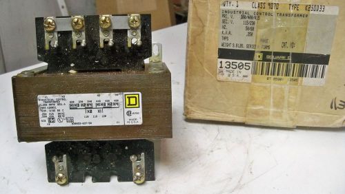 Square D Transformer K250D1 Class 9070 .250 KVA Made in USA NEW