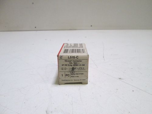 PASS &amp; SEYMOUR CONNECTOR L515-C *NEW IN BOX*