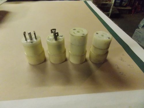 twist lock midget male plug&amp;connector body 3 wire 15a125v/250v