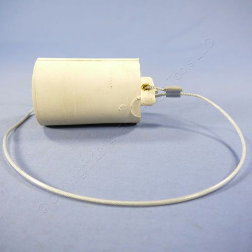 Leviton white 17 series female cam-type plug protective insulator cap 17p22-w for sale