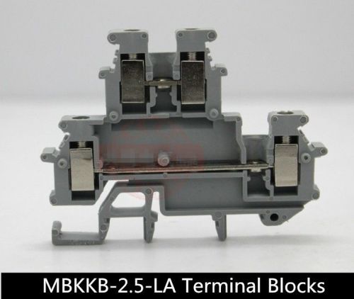 50pcs mbkkb-2.5-la din rail connector terminal blocks phoenix type for sale