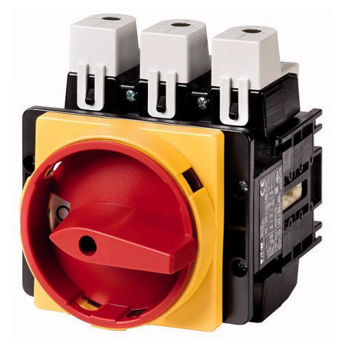 NEW! P5-125/EA/SVB - 125AMP Rotary Disconnect -Red/Yellow - Door/Side Wall Mount