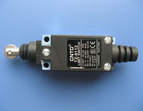 CNTD TZ-8112 Parallel Roller Plunger Actuator Limit Switch 6A/250VAC 0.3A/220VDC