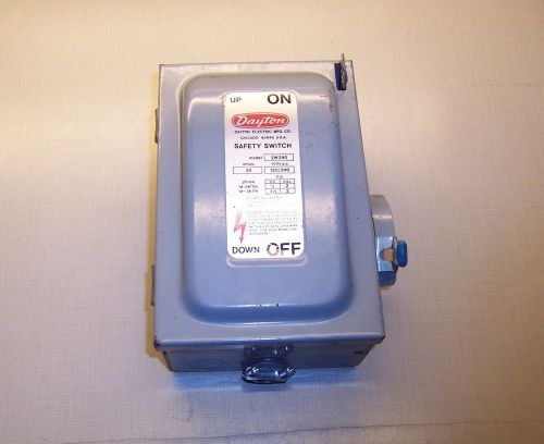 Dayton Safety/Enclosed Switch model 2W240 30A Type 1 Enclosure