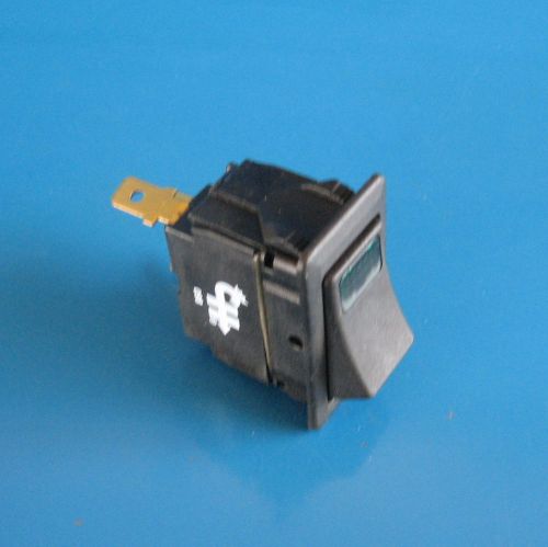 Cole hersee 58328-11 spst on-off rocker switch green pilot light for sale