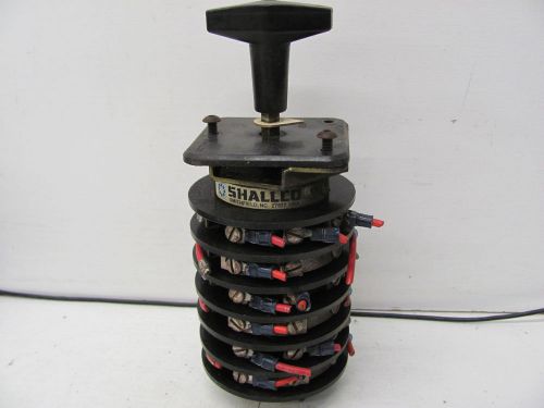 Shallco rotary switch ser. 263 pole 1-25a 100-600vac 13466 9938 used for sale