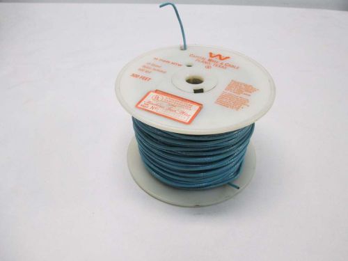 NEW 400FT 14AWG MTW THHN BLUE STRANDED 600V-AC CABLE-WIRE D393458