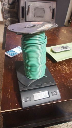 Republic wire 150 ft spool  # 10 solid thhn-thwn wire green 600 v copper for sale