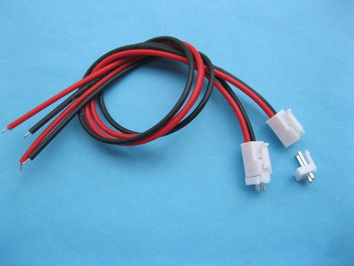 400 pcs vh3.96 3.96mm 2 pin female 22awg wire with male connector 200mm leads for sale