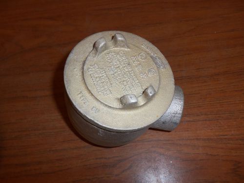 Crouse hinds guab47 explosion proof condulet outlet junction box 1-1/4&#034; inch for sale