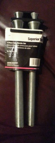 Superior tool 4 piece tube bender set, 1/4,  3/8,  1/2,  5/8,