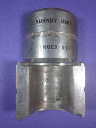 Burndy u997 index 997 12 ton  u style hydraulic compression tool die for sale