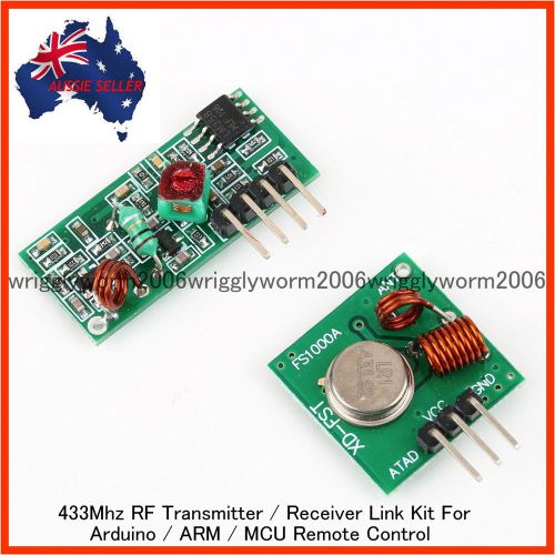 433Mhz RF Transmitter / Receiver Link Kit For Arduino/ARM/MCU Remote Control
