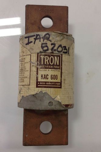 TRON RECTIFIER FUSE  KAC-600