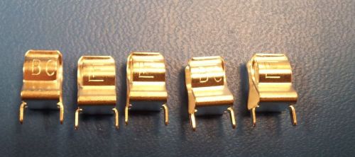 01220083h -circuit board mount fuse clips for 0.25 in diameter fuses -littelfuse for sale
