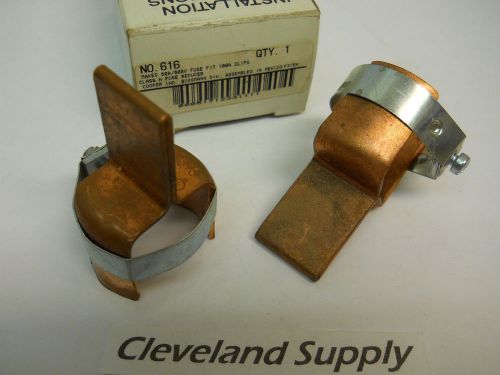 Bussmann no. 616 fuse reducers 100a to 35-60 amp 600v (1 pair) new in box for sale