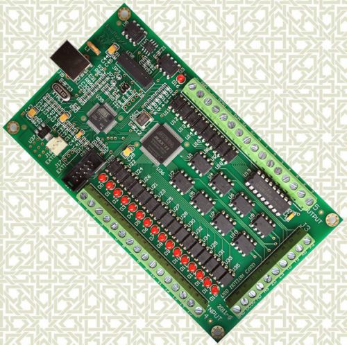 CNC 4 axis USB Interface Breakout Card Mach3 for Router Mill Machine System