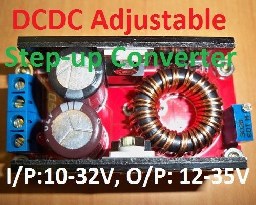 DC-DC 10-32V Boost 12-35V Adjustable Power Supply 150W Rectifier Converter