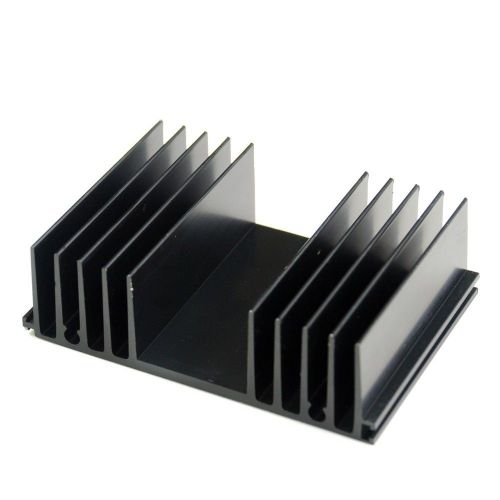 Ss530 aluminum black heatsink heat sink audio amplifier for sale