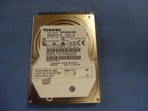 Toshiba MK5065GSXN HDD2J12 B UL01 B 500GB PCB:G002706A FW: GH101M 2.5” SATA PCB