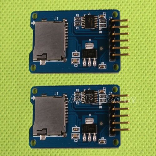2pcs micro sd storage board tf card memory shield module spi for arduino for sale