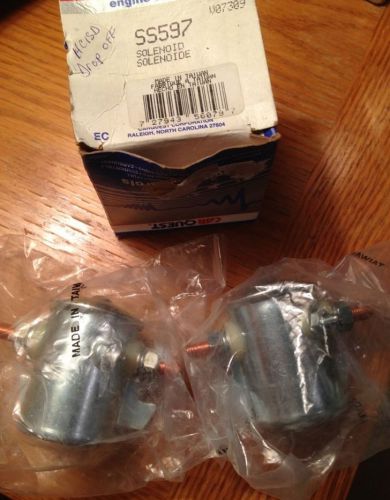 2 *NEW* Starter solenoid switch  SS597  Car Quest •FREE SHIPPING•