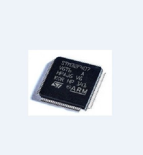 2PCS! STM32F407VET6 LQFP100 32-bit microcontroller CORTEX M4 512K Flash MCU chip