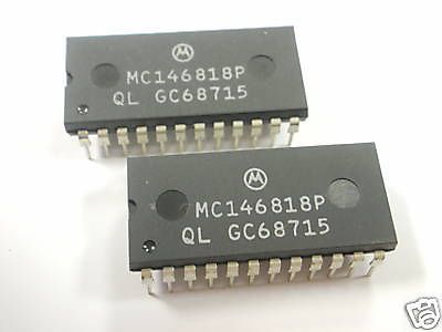 ( 5 PC. ) MOTOROLA MC146818P 8-BIT CLOCK - CALENDAR